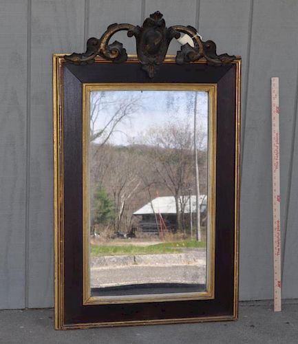 PARCEL GILT MIRROR WITH SHIELD 383190