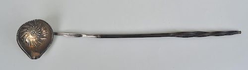 EARLY ENGLISH BALEEN HANDLED SILVER 383214