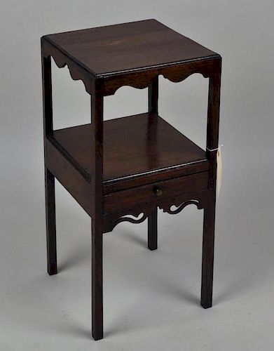 GEORGE III MAHOGANY BASIN STANDwith 383299