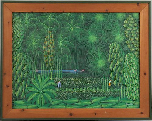 HENRI ROBERT BRESIL O C LANDSCAPE Haitian  383374