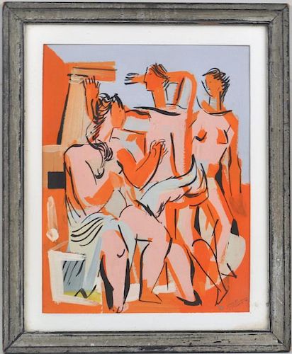 VACLAV VYTLACIL, W/P MODERNIST WORKframed,