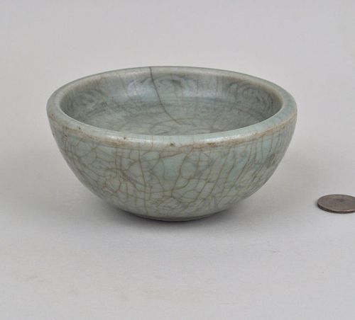 MING CELADON CRACKLE GLAZED WARMING 38342f