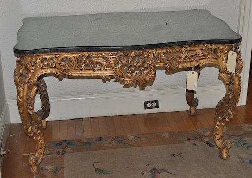 CONTINENTAL BAROQUE CARVED GILDED 38343f