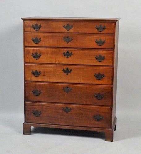 CHIPPENDALE CHERRYWOOD TALL CHESThaving