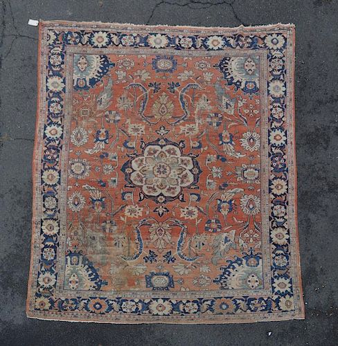 PERSIAN SULTANABAD ROOM SIZE CARPET19th 3834ed