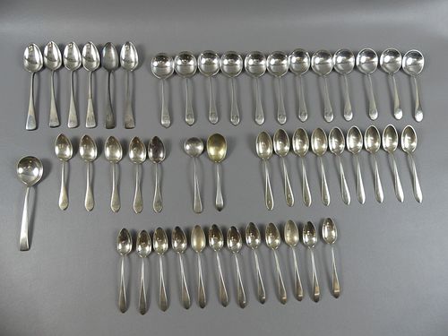 48 STERLING SPOONS HANDICRAFT 38352a