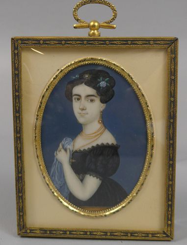 MINIATURE PORTRAIT PAINTING OF 383526