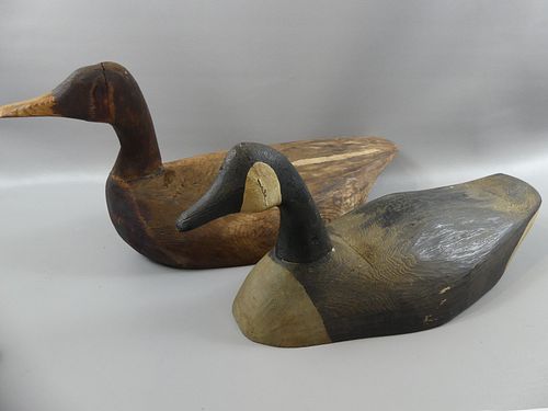 2 OLD CANADA GOOSE DECOYS2 large