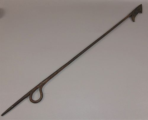 ANTIQUE WHALE HARPOONAntique iron 383669