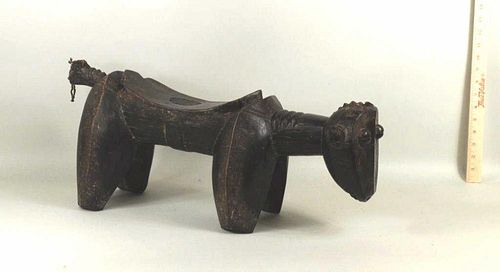 AFRICAN DOGON CARVED WOOD ANIMAL 383666