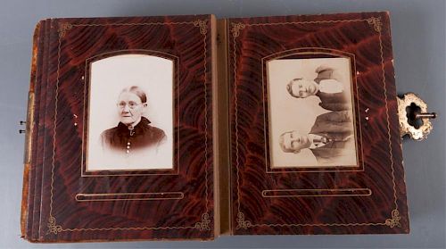 CABINET CARD PHOTO ALBUM WEST 385dd7