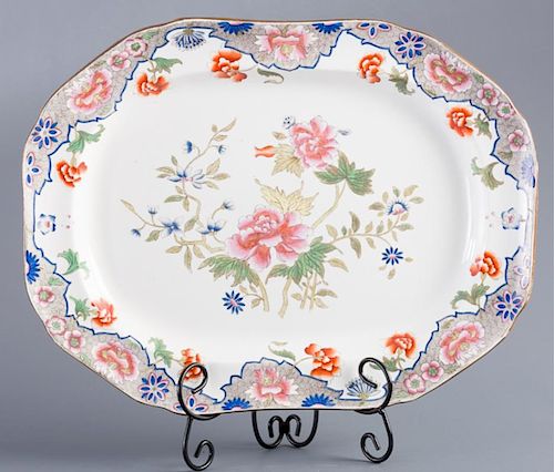 SPODE 19TH C ENGLISH IRONSTONE PLATTER19th