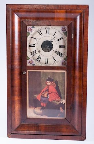 SETH THOMAS OGEE MANTLE SHELF CLOCKCirca