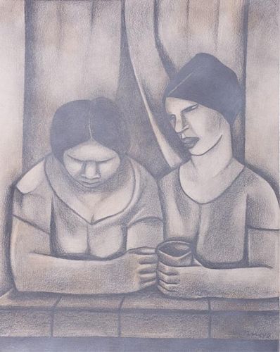 RUFINO TAMAYO "ESTUDIO" GRAPHITE