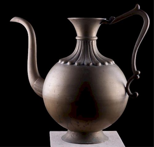 LARGE BRASS EWERLarge brass ewer