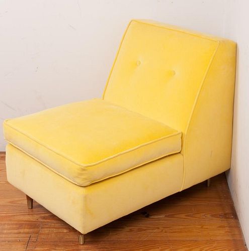 COCKTAIL LOUNGE CHAIR UPHOLSTEREDMid Century 385ee1