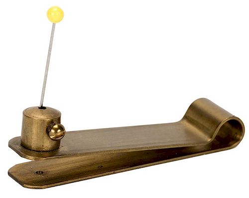 BRASS CARD PUNCH.Brass Card Punch.