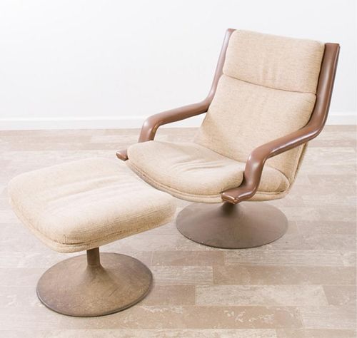 ARTIFORT LOUNGE CHAIR W/ OTTOMANGeoffrey