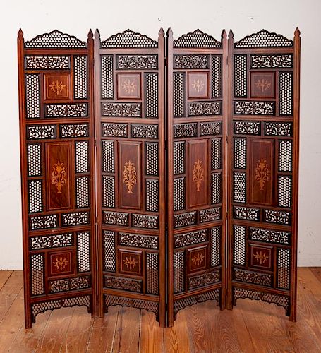 ROSEWOOD HANDCRAFTED FANCY SCREEN  3860fe