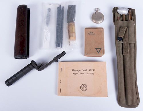 U.S. MILITARY ACCOUTREMENTS, SEVEN