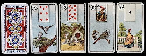 CARRERAS LTD. FORTUNE TELLING DECK.Carreras