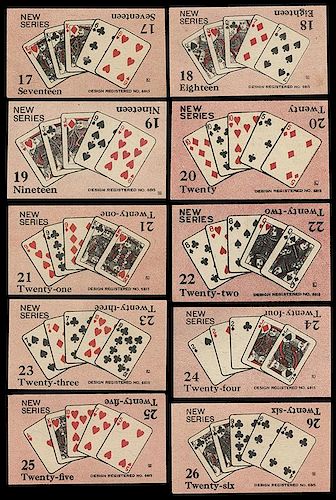 IMPERIAL TOBACCO CO POKER HANDS Imperial 386328