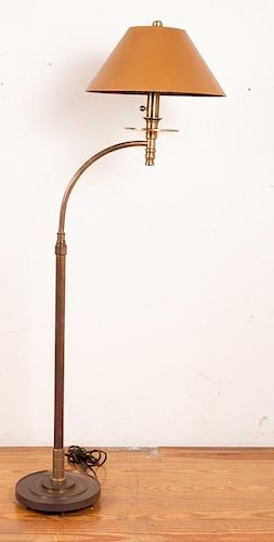 CHAPMAN FLOOR LAMPBrass body; marked