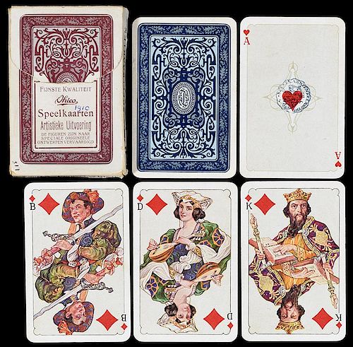 “OHICO” PICQUET PLAYING CARDS.“Ohico”