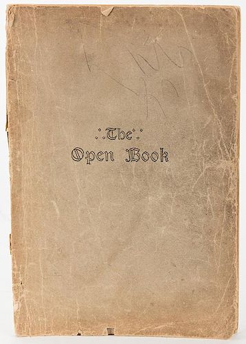 JOHNSON, J. H. THE OPEN BOOK.Johnson,