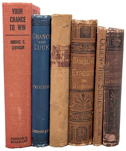 SEVEN BOOKS ON CHANCE AND LOTTERY Seven 386440