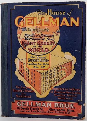 GELLMAN BROTHERS CATALOG.Gellman