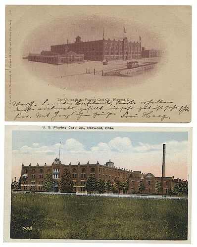 TWO POSTCARDS OF THE UNITED STATES 3864b5