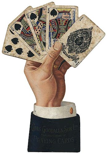 FOUR PLAYING CARD ADVERTISING ITEMS Four 3864c3