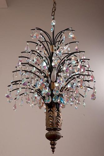 IRIDESCENT PENDANT CHANDELIERChandelier 3865fc