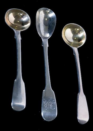 ENGLISH STERLING SILVER SPOONS,