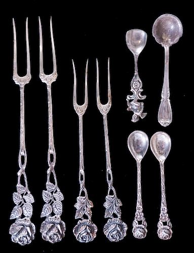 NEAR STERLING SILVER ITEMS EIGHT 38660c