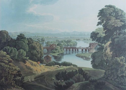 WILLIAM HAVELL "CAVERSHAM BRIDGE..."