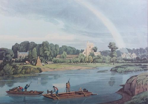 WILLIAM HAVELL "STAINES CHURCH..."