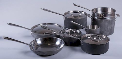 ALL-CLAD MASTER CHEF COOKWARE,
