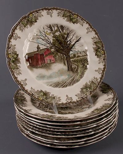 JOHNSON BROTHERS COMMEMORATIVE PLATES,