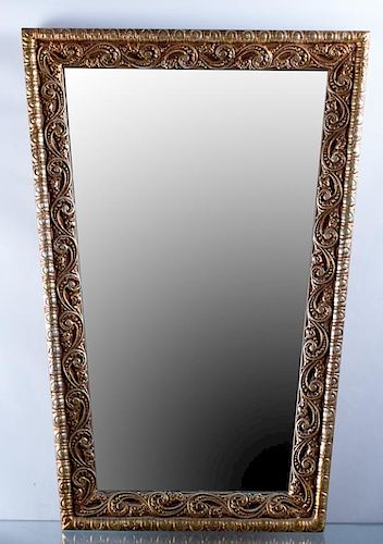 GILDED TAPERING WALL MIRRORWith