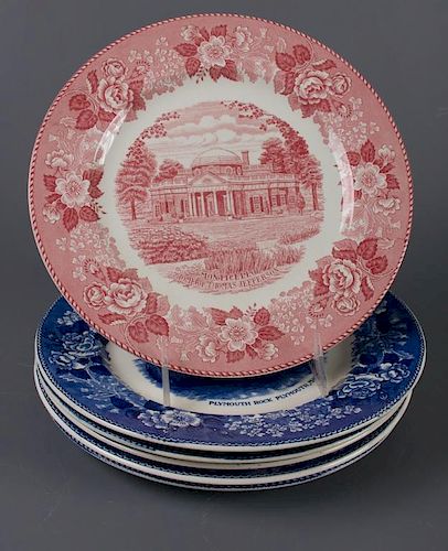 STAFFORDSHIRE COMMEMORATIVE PLATES  38671f