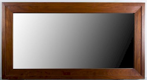 WALNUT FRAMED MIRRORHeavy measures 386743