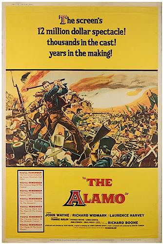 THE ALAMOThe Alamo. United Artists,