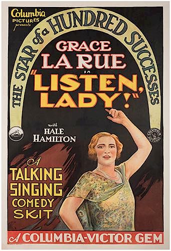 LISTEN LADY Listen Lady Columbia  3867c1