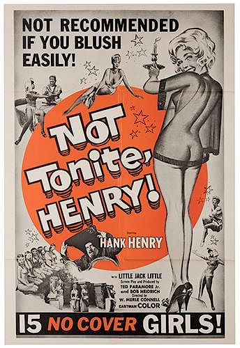 NOT TONITE HENRY Not Tonite Henry  3867e0