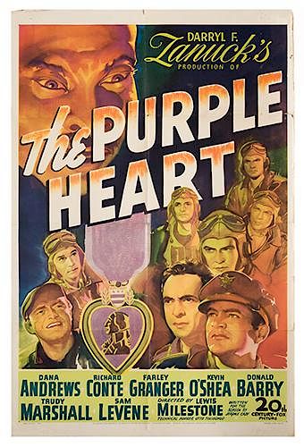 THE PURPLE HEART.20th Century Fox,