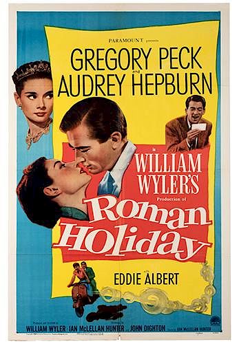 ROMAN HOLIDAY.Roman Holiday. Paramount,