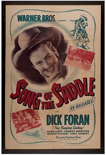 GROUP OF EIGHT WESTERN MOVIE POSTERS Group 386841