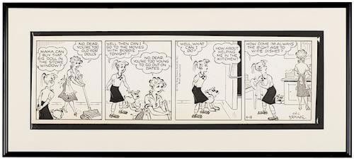 ORIGINAL DAILY NEWSPAPER COMIC STRIP